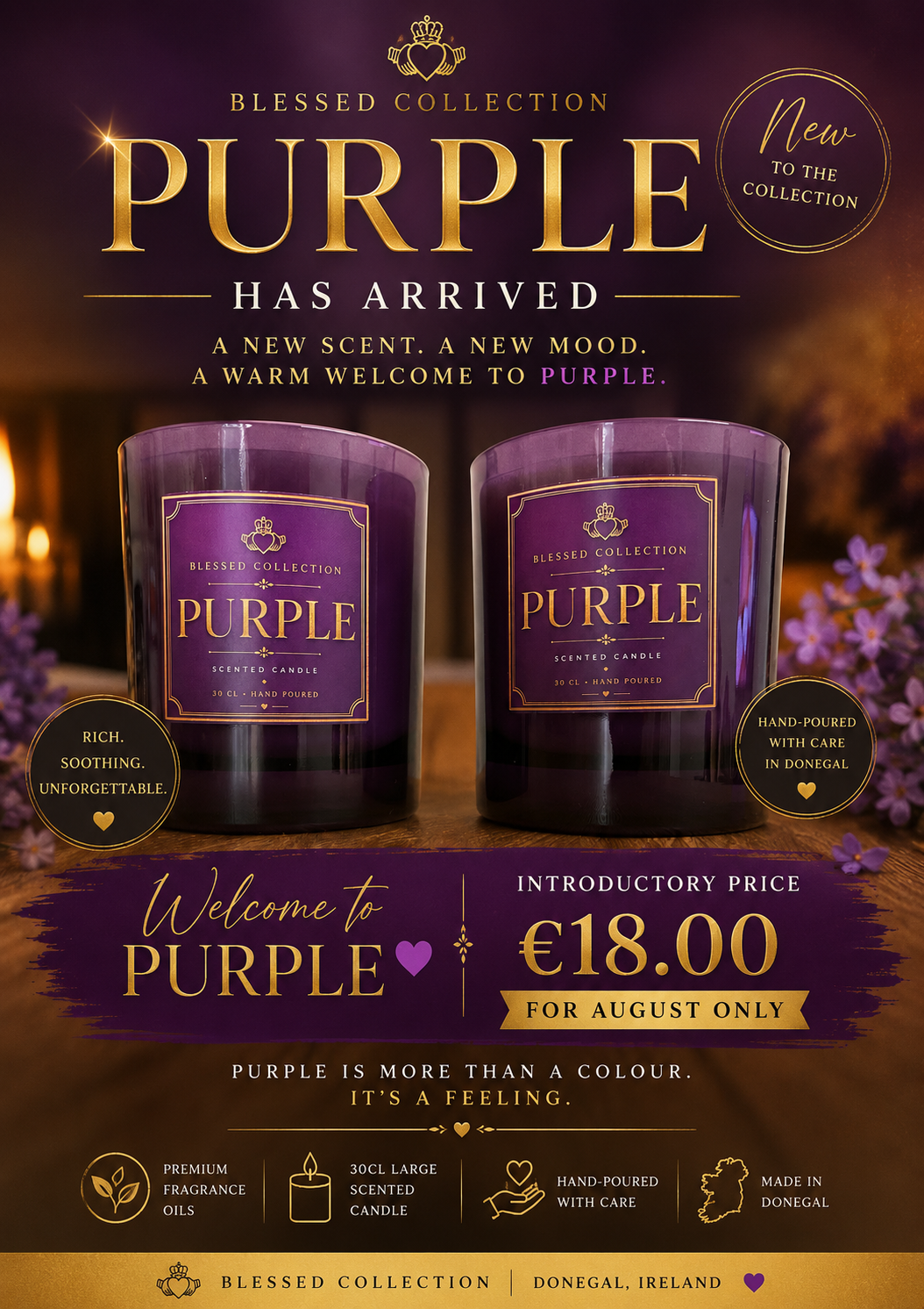 Purple by blessed collection