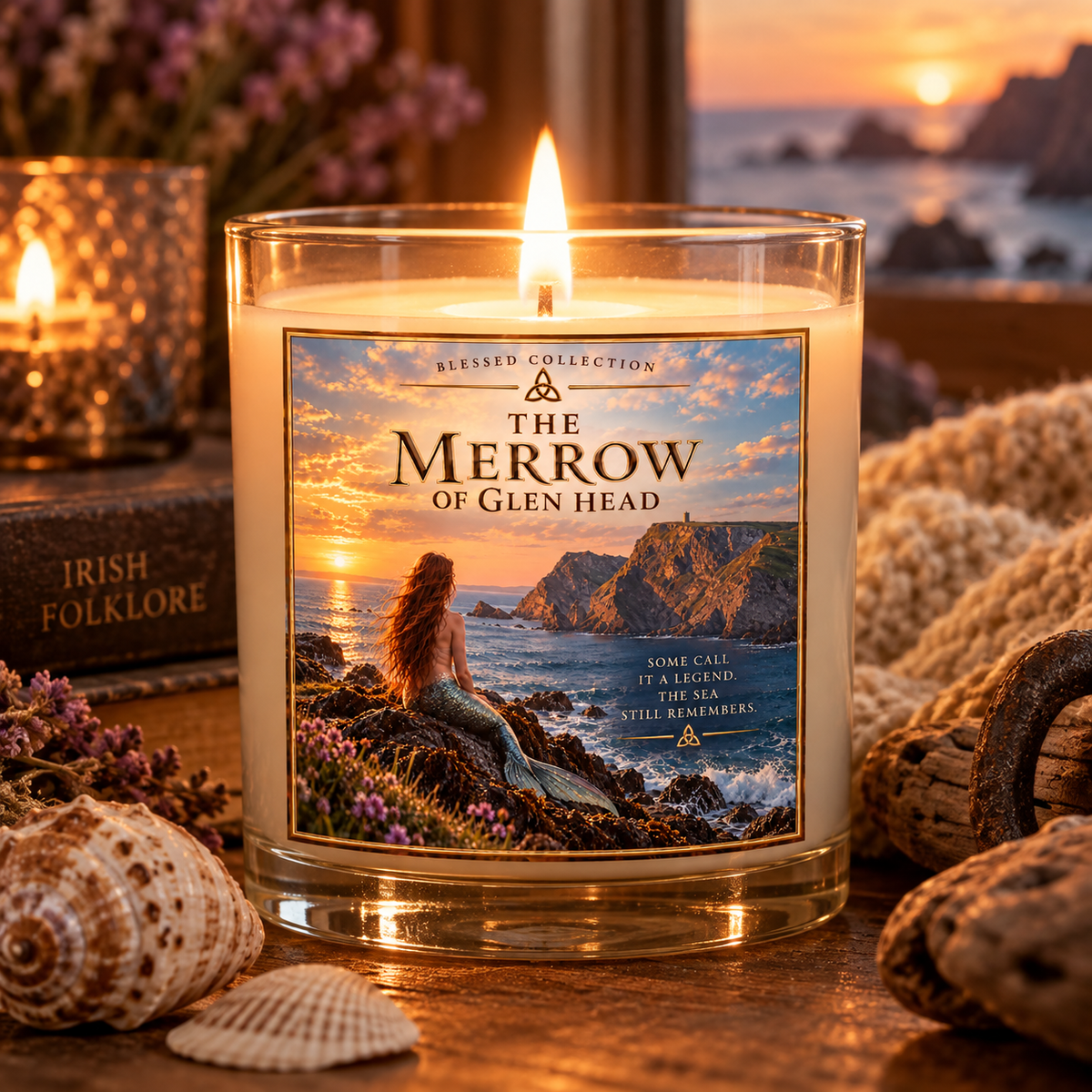 The Merrow of Glen Head – 30cl Large Candle